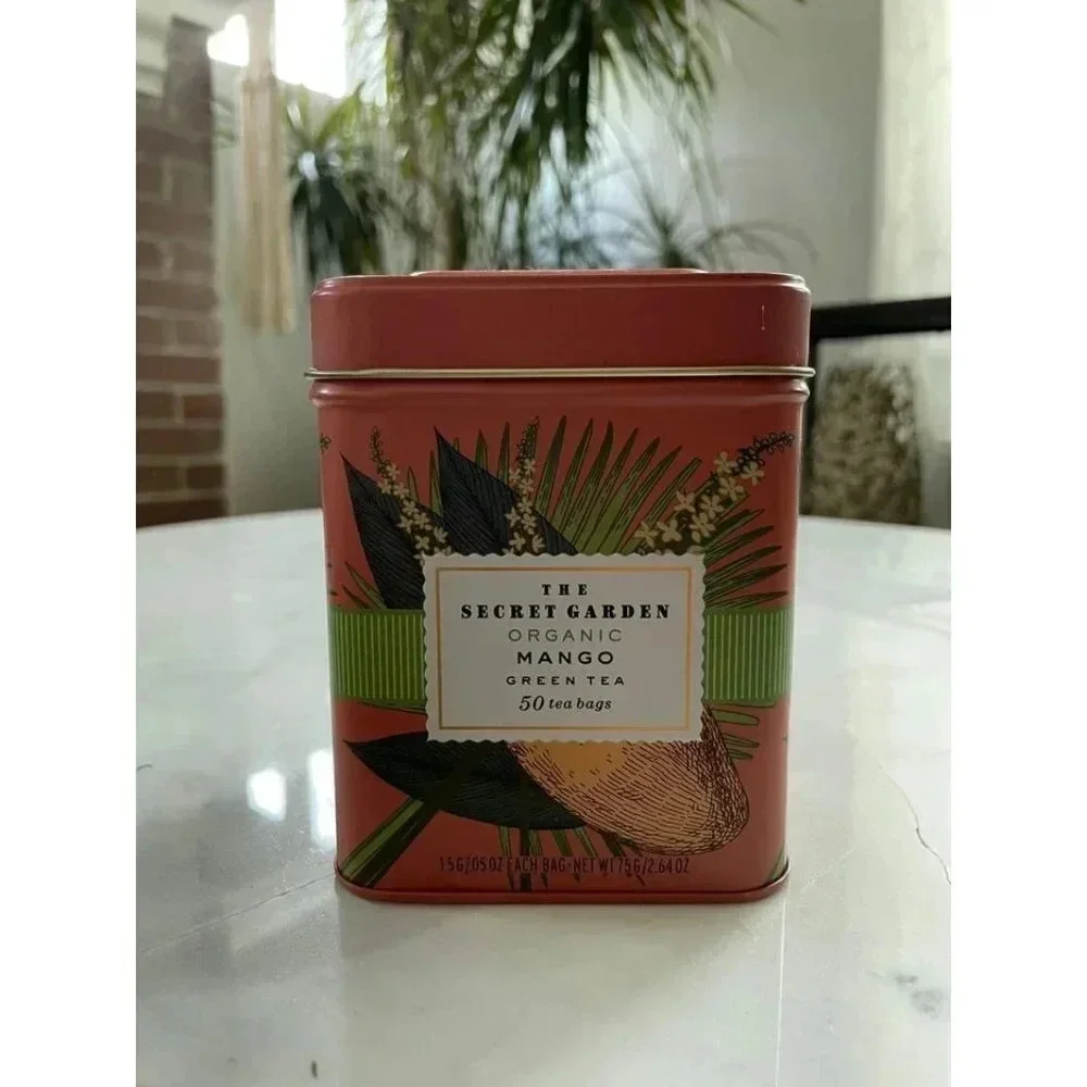 The Secret Garden Organic Mango Tea Tin Can